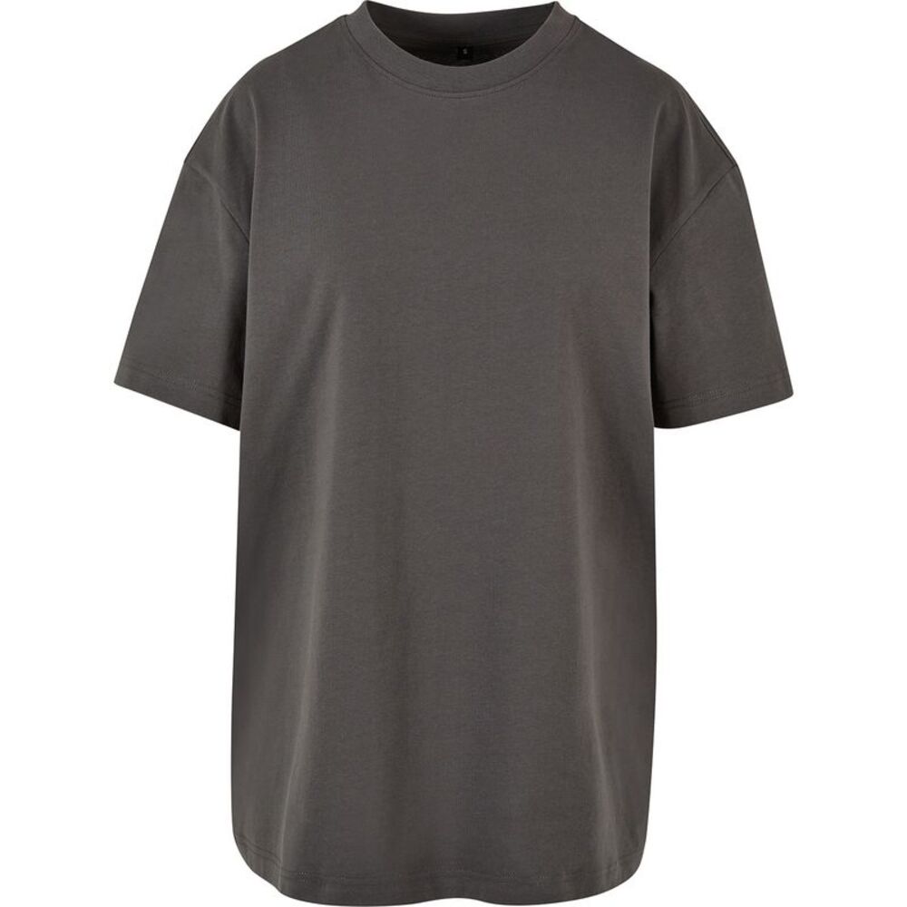 Build Your Brand Womens/Ladies Boyfriend Oversized T-Shirt / Dark Shadow
